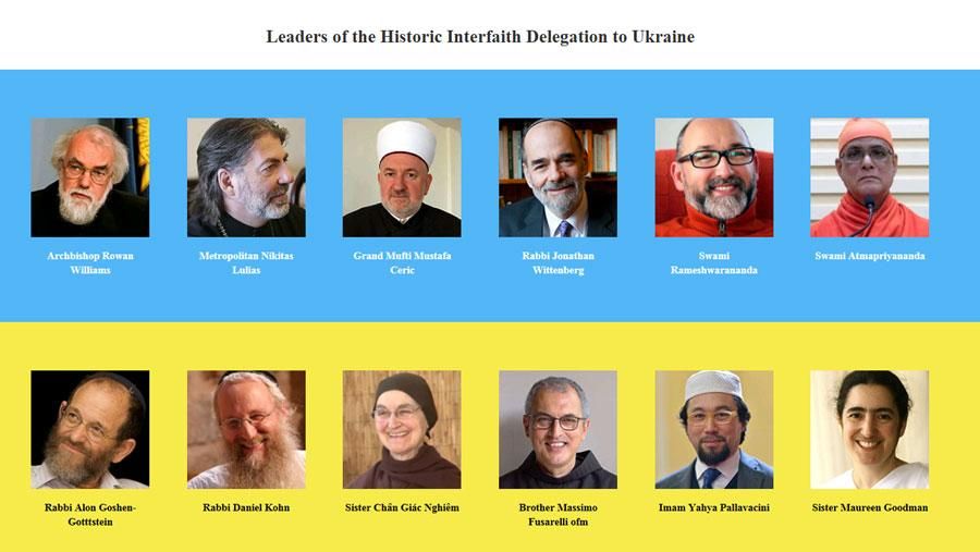 faith leaders to Ukraine